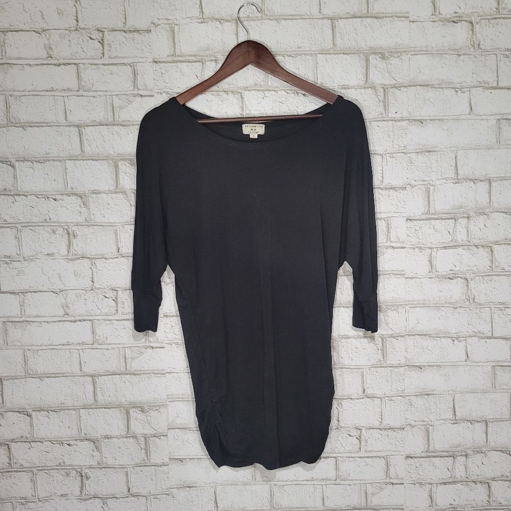 Matchstick black short sleeve top